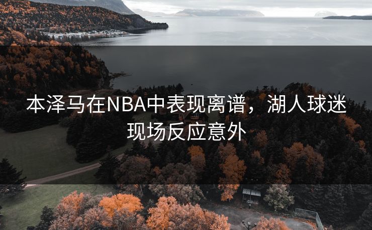 本泽马在NBA中表现离谱，湖人球迷现场反应意外